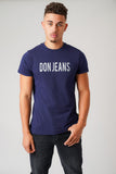 DON JEANS NAVY T-SHIRT