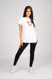 DON LOVE EAGLE WHITE T-SHIRT