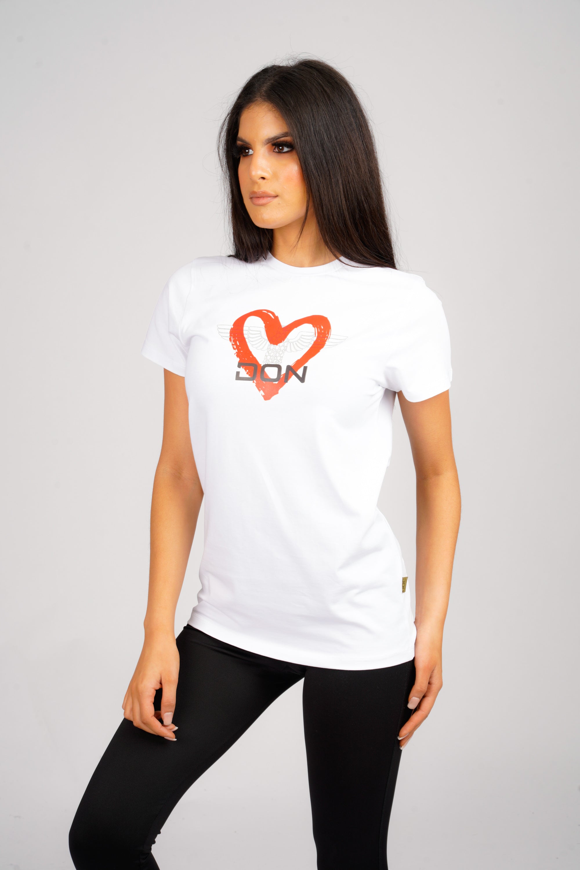 DON LOVE EAGLE WHITE T-SHIRT