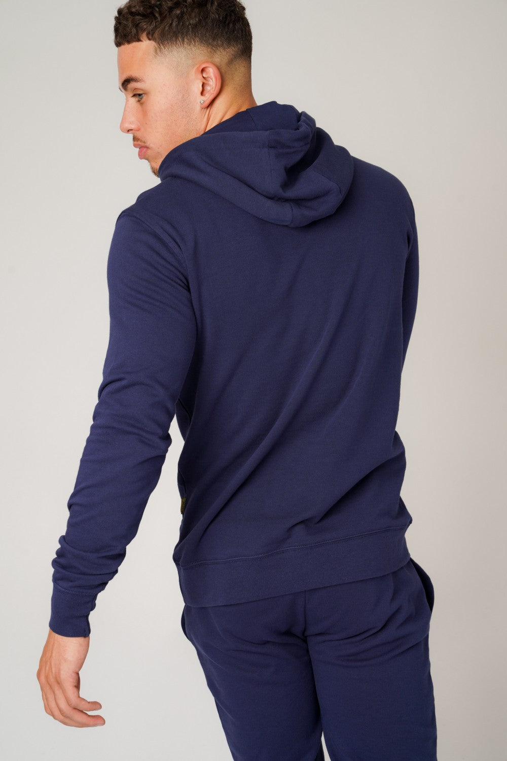 DON NAVY & ORANGE HOODIE - Don Jeans