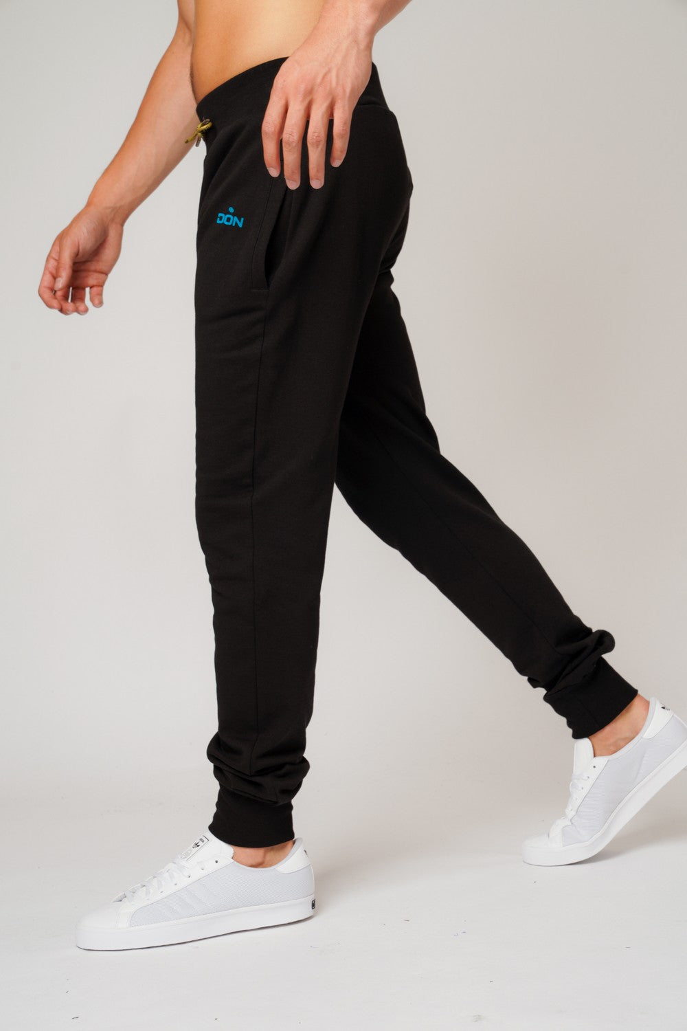 DON BLACK & TEAL JOGGERS
