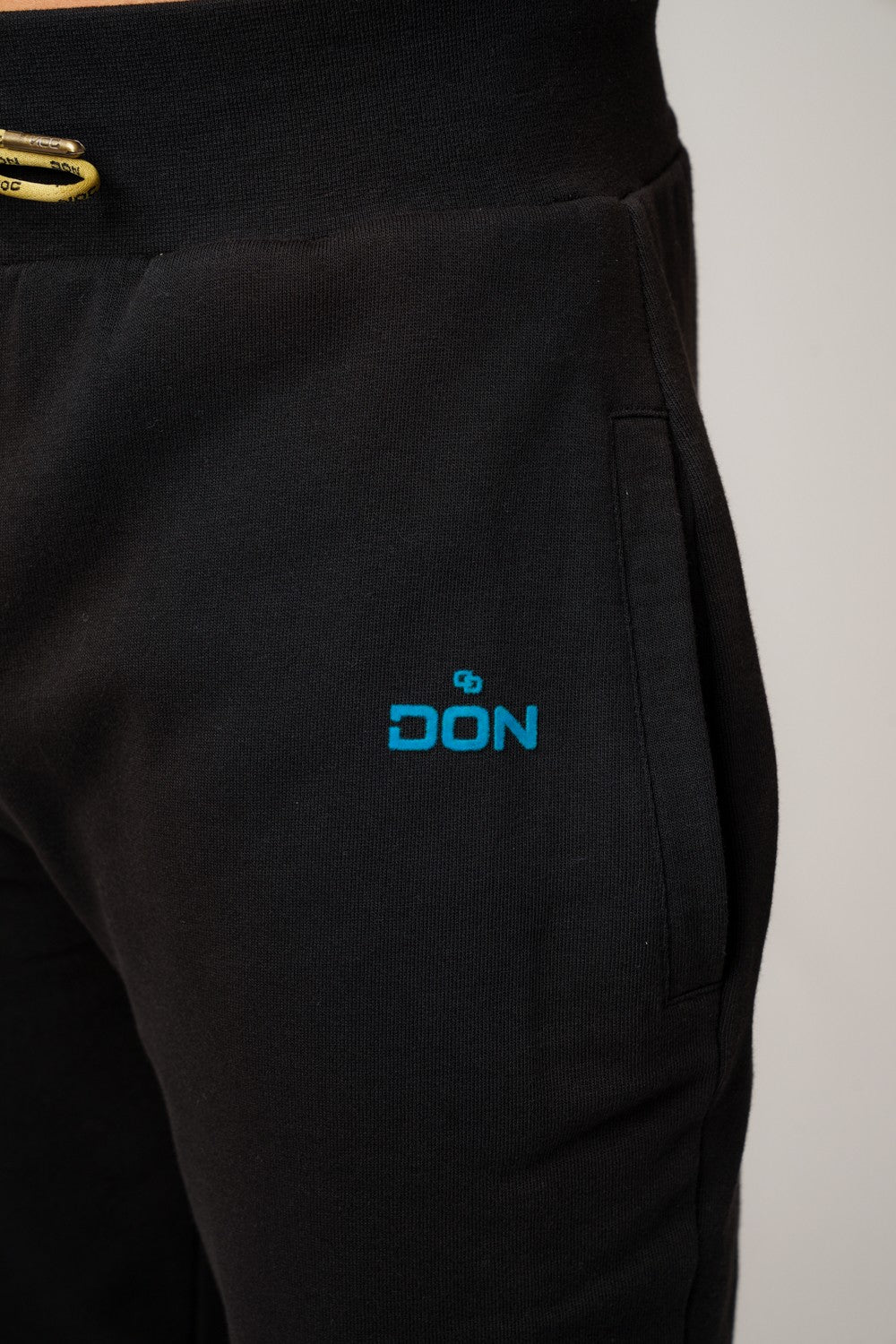 DON BLACK & TEAL JOGGERS