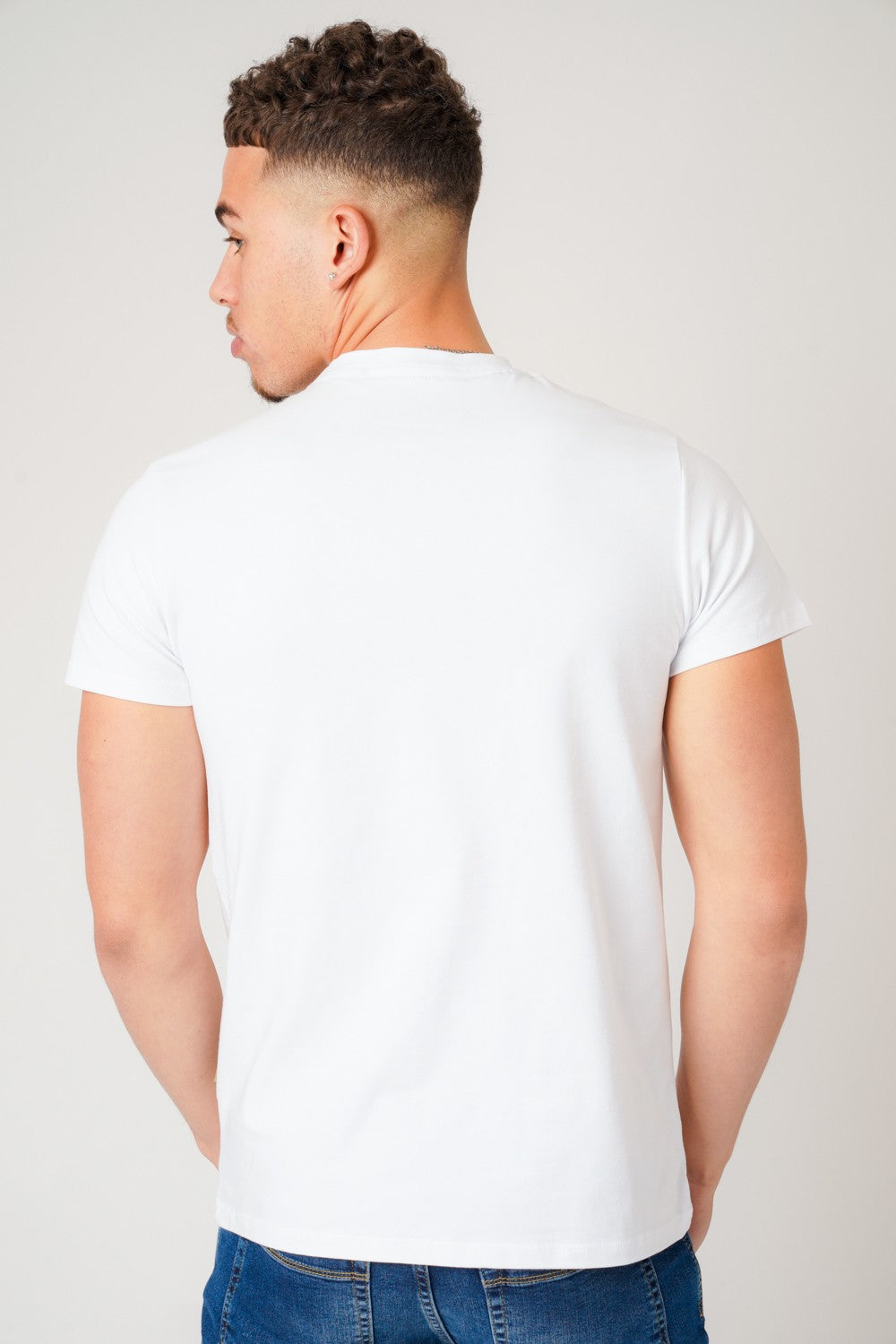 SQUARE WHITE T-SHIRT