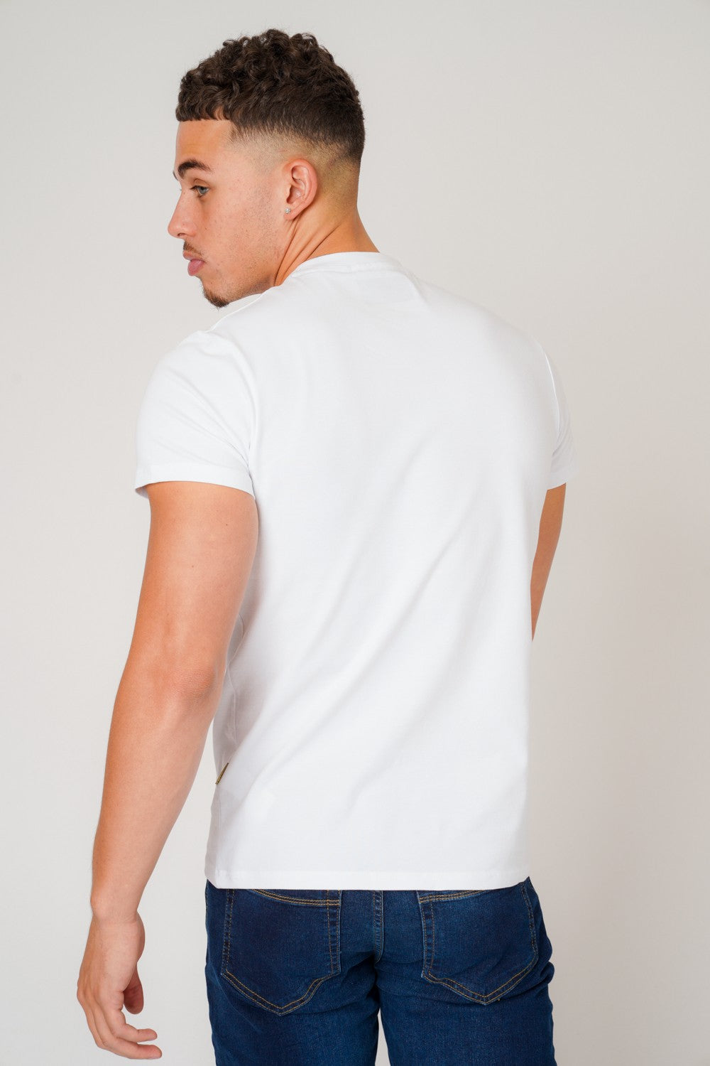 DON SEQUIN WHITE T-SHIRT - Don Jeans