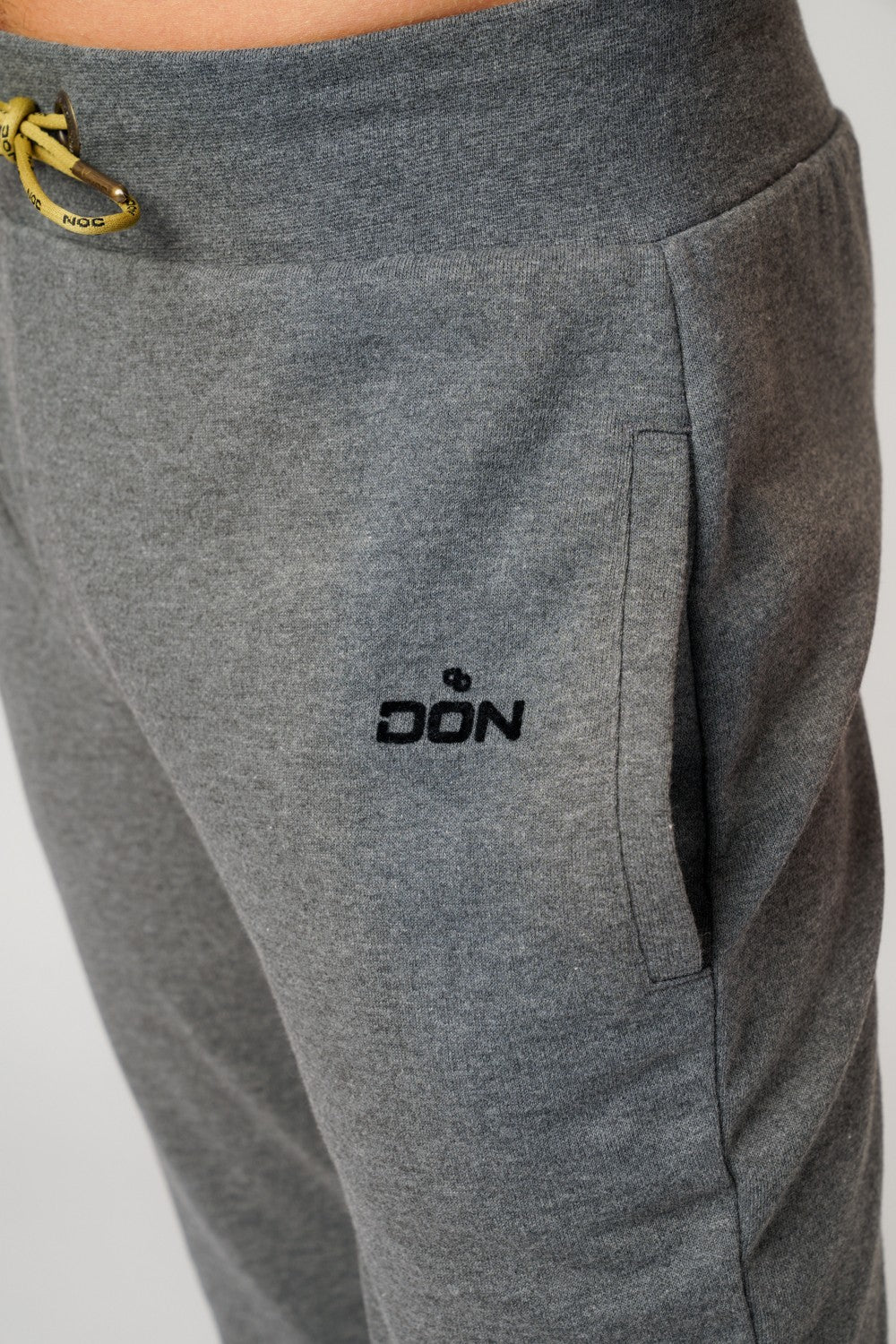 DON GREY MARL & BLACK JOGGERS